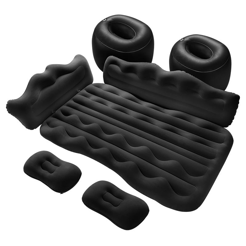 Inflatable Car Air Mattress – Back Seat Travel Bed for Cars, SUVs & Camping