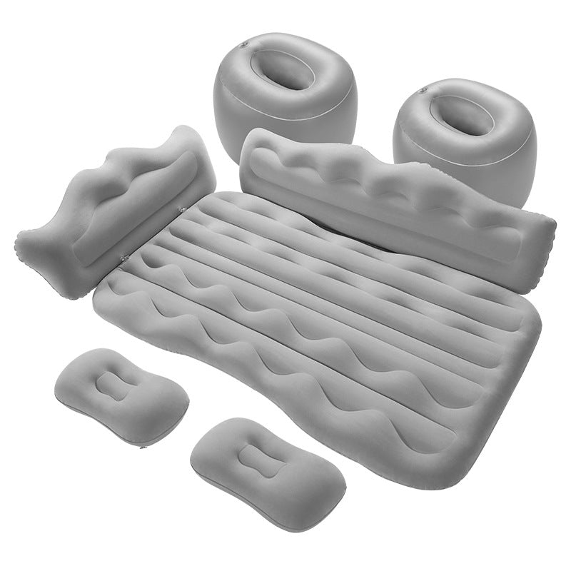 Inflatable Car Air Mattress – Back Seat Travel Bed for Cars, SUVs & Camping