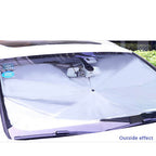 Foldable Car Windshield Sunshade Umbrella – UV Protection & Heat Reflective Front Window Cover