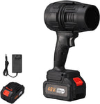 Cordless Turbo Jet Blower – 48V High-Speed Electric Air Duster with 2 Batteries