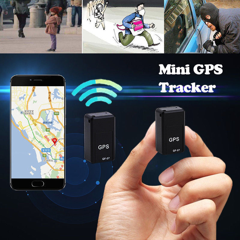 Mini GPS Tracker GF-07 – Real-Time Magnetic Vehicle & Personal Locator