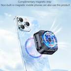 MagCool Pro™ Magnetic Semiconductor Phone Cooling Fan | RGB LED | Ultra-Quiet | Type-C Gaming Phone Cooler