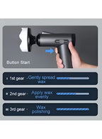 Wireless Cordless Car Polisher & Waxing Machine – 3-Speed Rechargeable Buffer