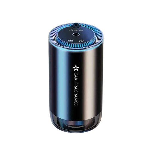 Smart Car Aroma Diffuser with Starry Sky Projector & 7-Color Ambient Light