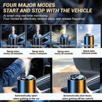 Smart Car Aroma Diffuser with Starry Sky Projector & 7-Color Ambient Light
